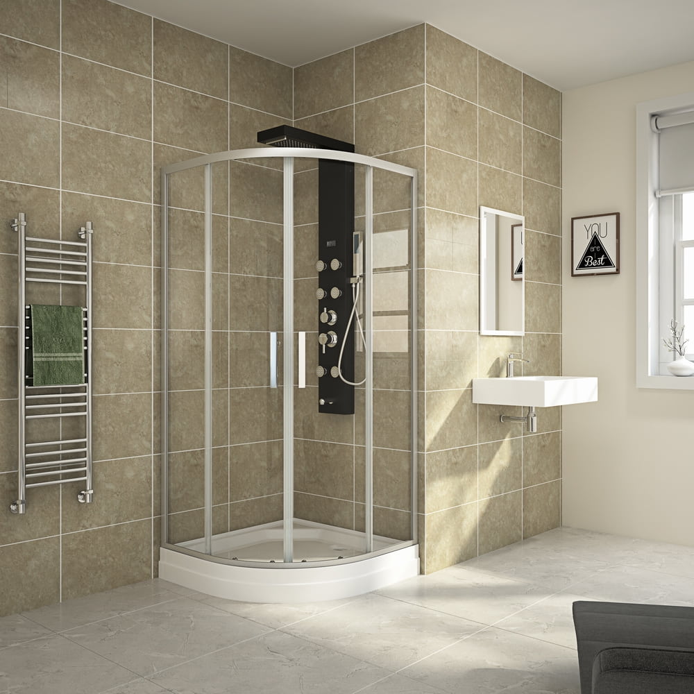How do advancements in glass coatings and cleaning technologies contribute to the easy maintenance of glass shower stalls