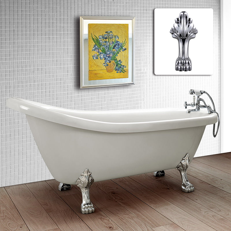 The weight and installation of freestanding baths are crucial considerations when incorporating them into your bathroom design