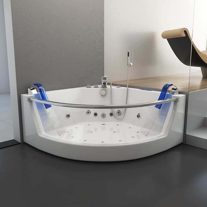 Massage bathtubs are designed with user convenience in mind