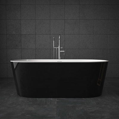 3.2mm acrylic freestanding bathtub RL-MF1201(BW)