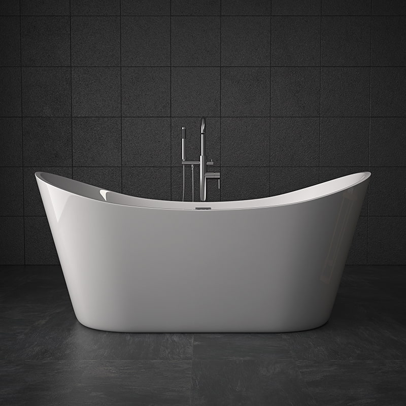With drain pipe bathtub  RL-MF1202