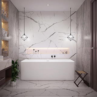 Modern soaking bathtub RL-MF1212-VP