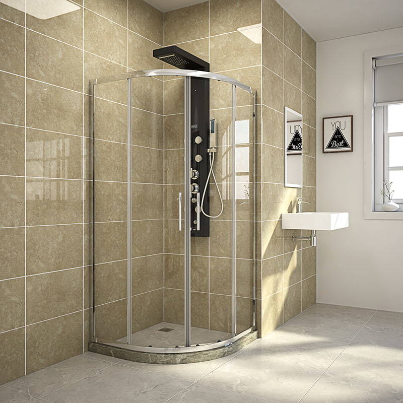 Equipment Frosted glass free standing Shower Cabin shower RL-601(W)