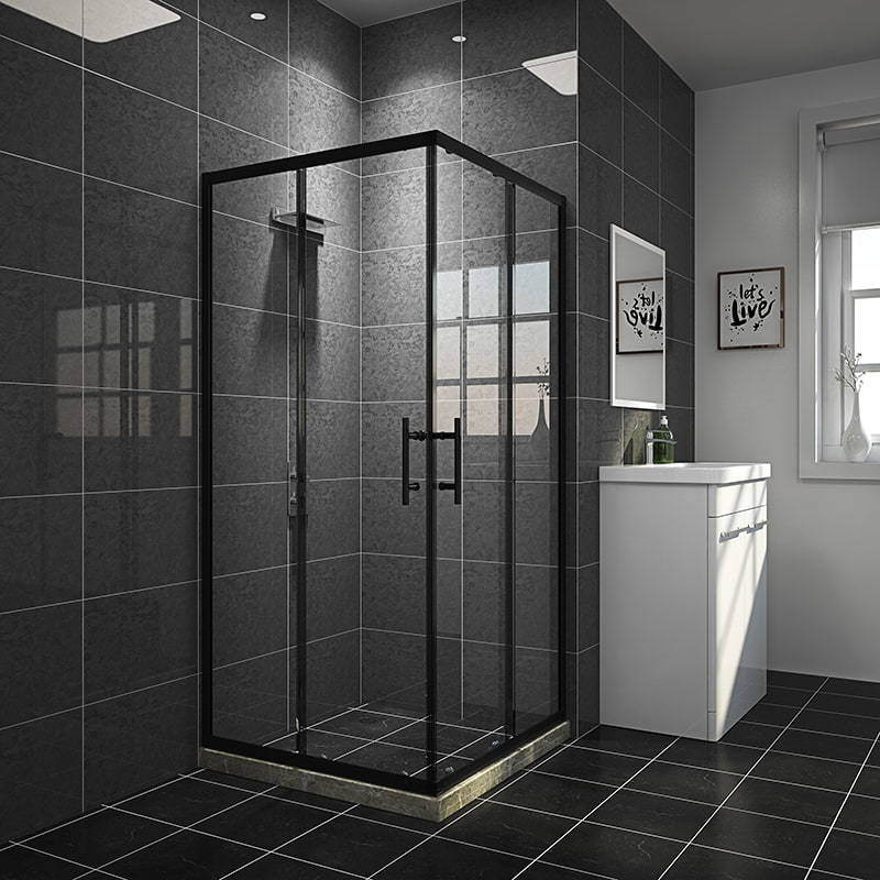 Manufactory 90x90 Square Shower Room Shower Cabin Small RL-601(B)-NZL