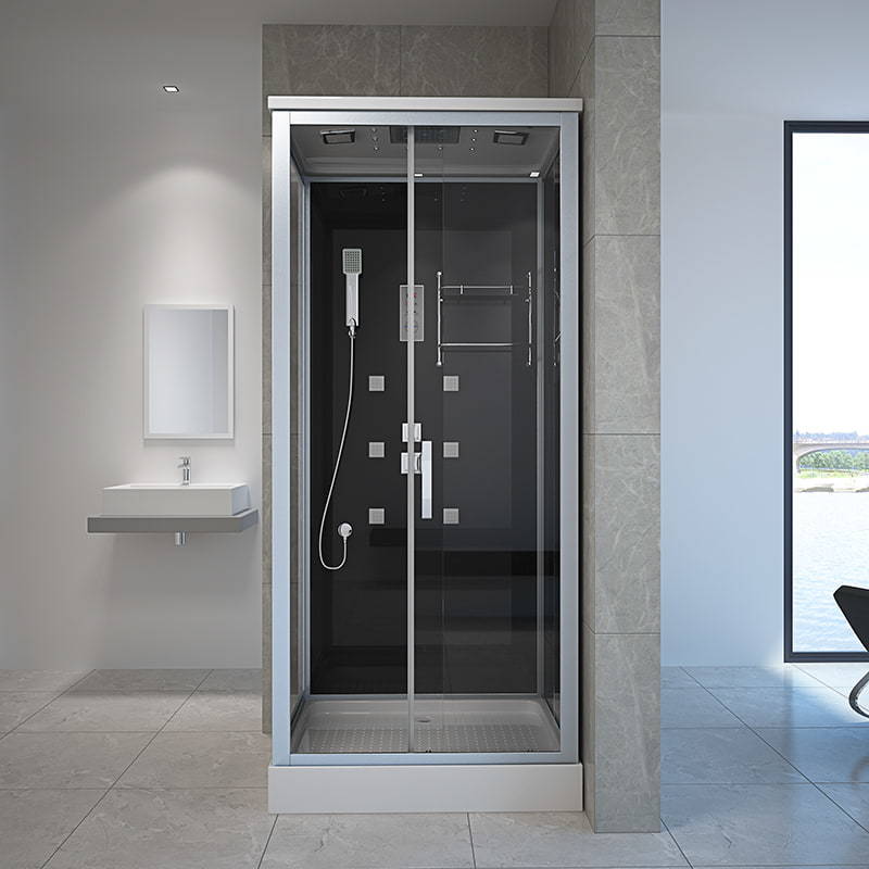 China Rectangle Steam Shower Cabins Showers Bathroom Luxury Steam RL-ZY504
