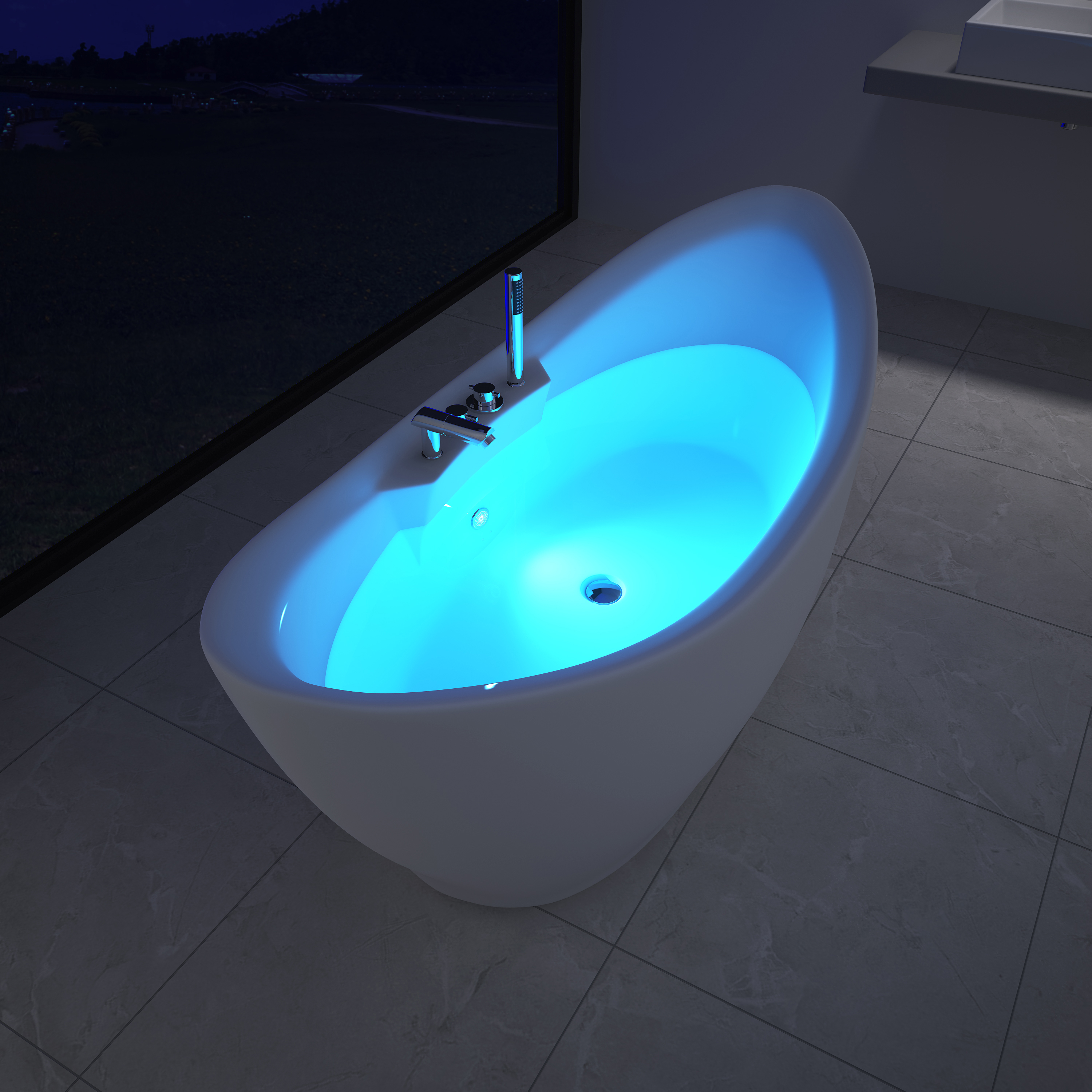 Freestanding Bathtubs whirlpools adult RL-MF1208