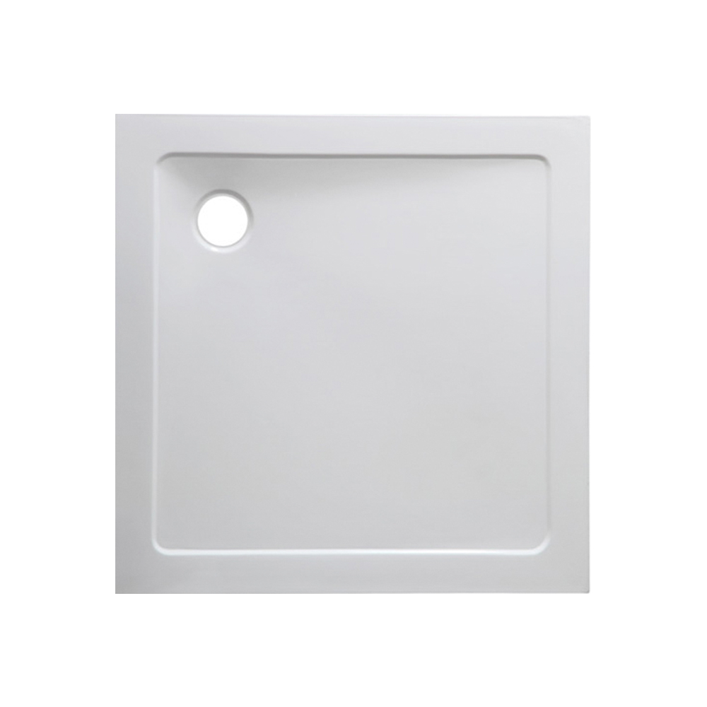 Hot Sale acrylic customize rectangular solid surface resin stone shower bases pan T101