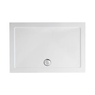 Ecological cuttable slate stone surface classic pan resin bathroom shower trays RL-STR7011