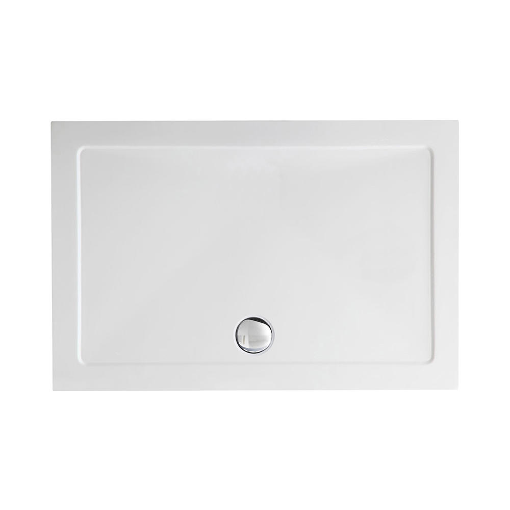 High quality concise design lustrous not breakable drain base bathroom shower tray RL-STR7015