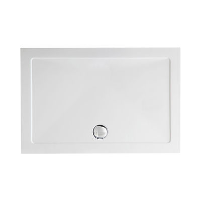 Ecological cuttable slate stone surface classic pan resin bathroom shower trays RL-STR9014