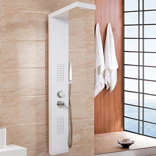 New Design Modern Multi-Function Sanitary Ware Thermostatic Hydro Shower Panel RL-P219-W