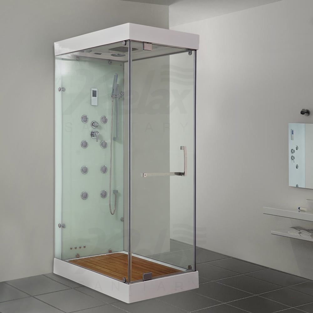 6mm glass 3D model design spa steam shower cabin steam room L/R RL-C10