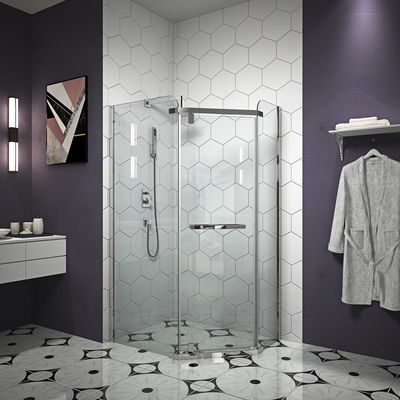 The glass of Europe type style is simple shower room facilitates clean RL-A27