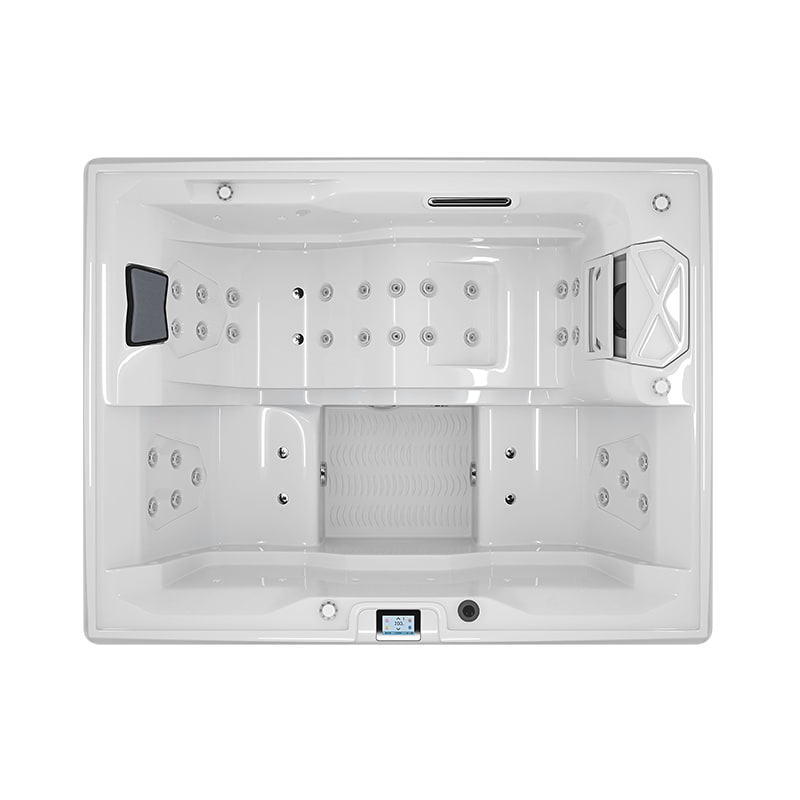 LED bathtub with whirlpool spa parts RL-J335-FR