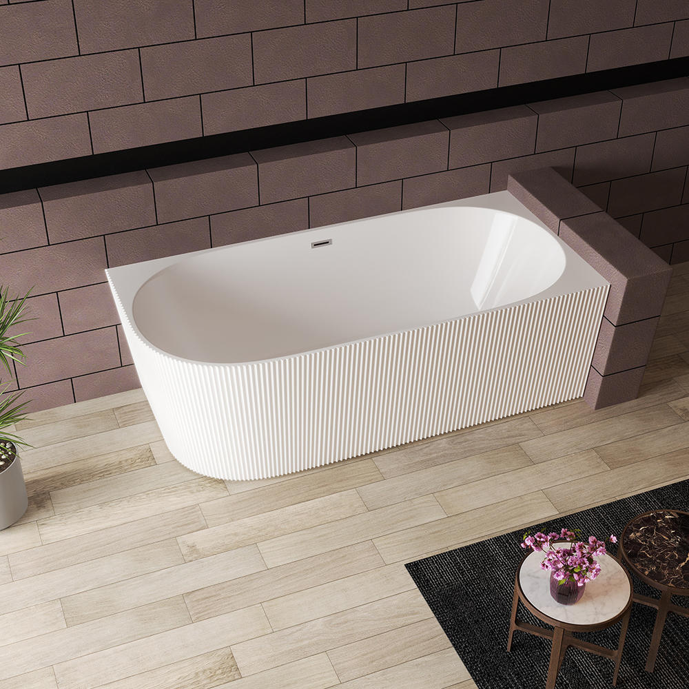 What factors contribute to the ease of set up for freestanding baths