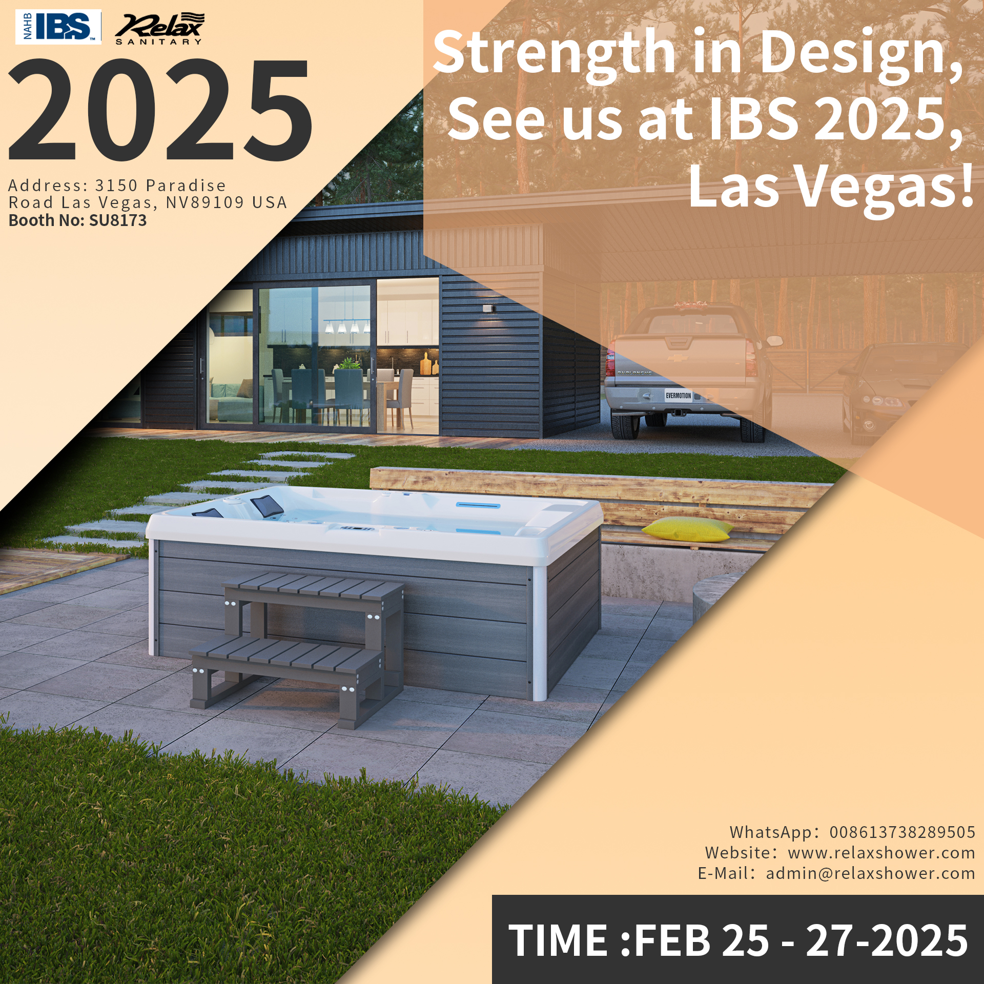 RELAX to Showcase Innovative Bathroom Solutions at IBS Las Vegas